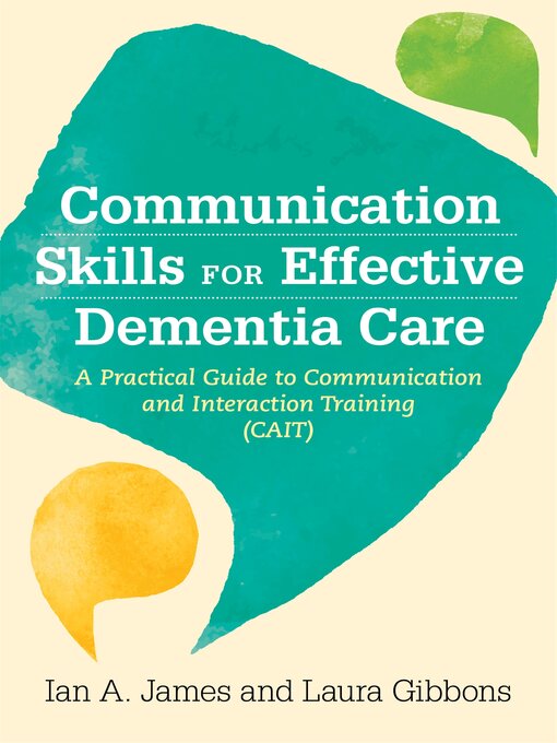 Cover image for Communication Skills for Effective Dementia Care